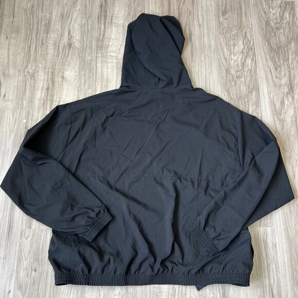 Reebok ID Train Woven Women Black Quarter ZIP Jacket Size 2XL - Picture 2 of 10